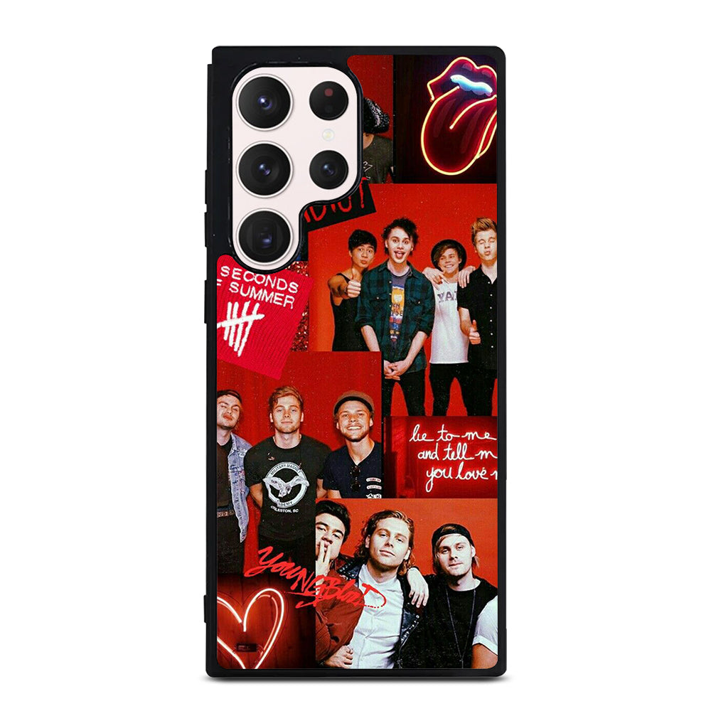 GROUP 5 SECONDS OF SUMMER COLLAGE Samsung Galaxy S23 Ultra Case Cover