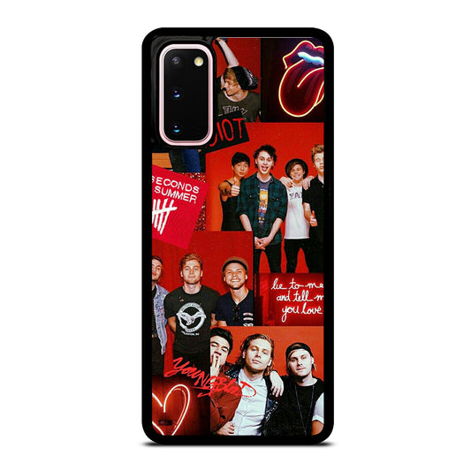 GROUP 5 SECONDS OF SUMMER COLLAGE Samsung Galaxy S20 Case Cover