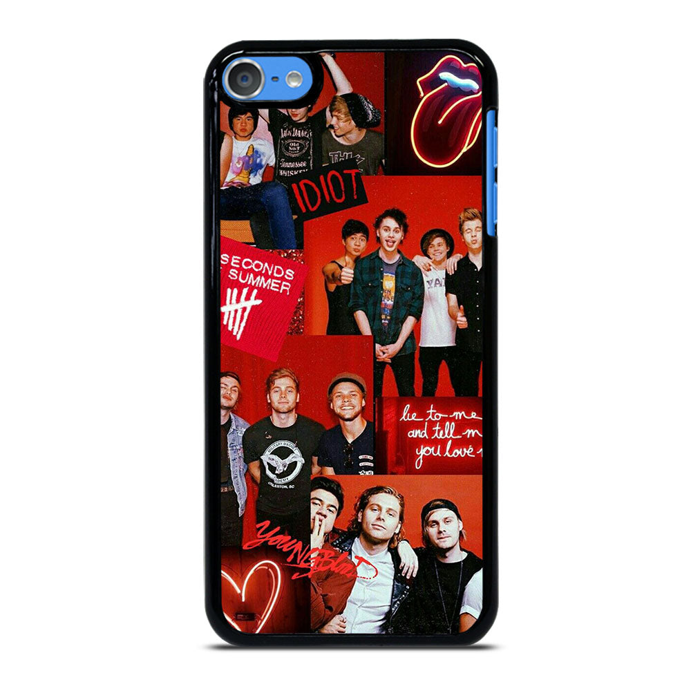 GROUP 5 SECONDS OF SUMMER COLLAGE iPod Touch 7 Case Cover