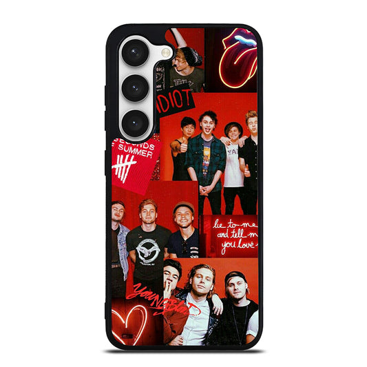 GROUP 5 SECONDS OF SUMMER COLLAGE Samsung Galaxy S23 Case Cover