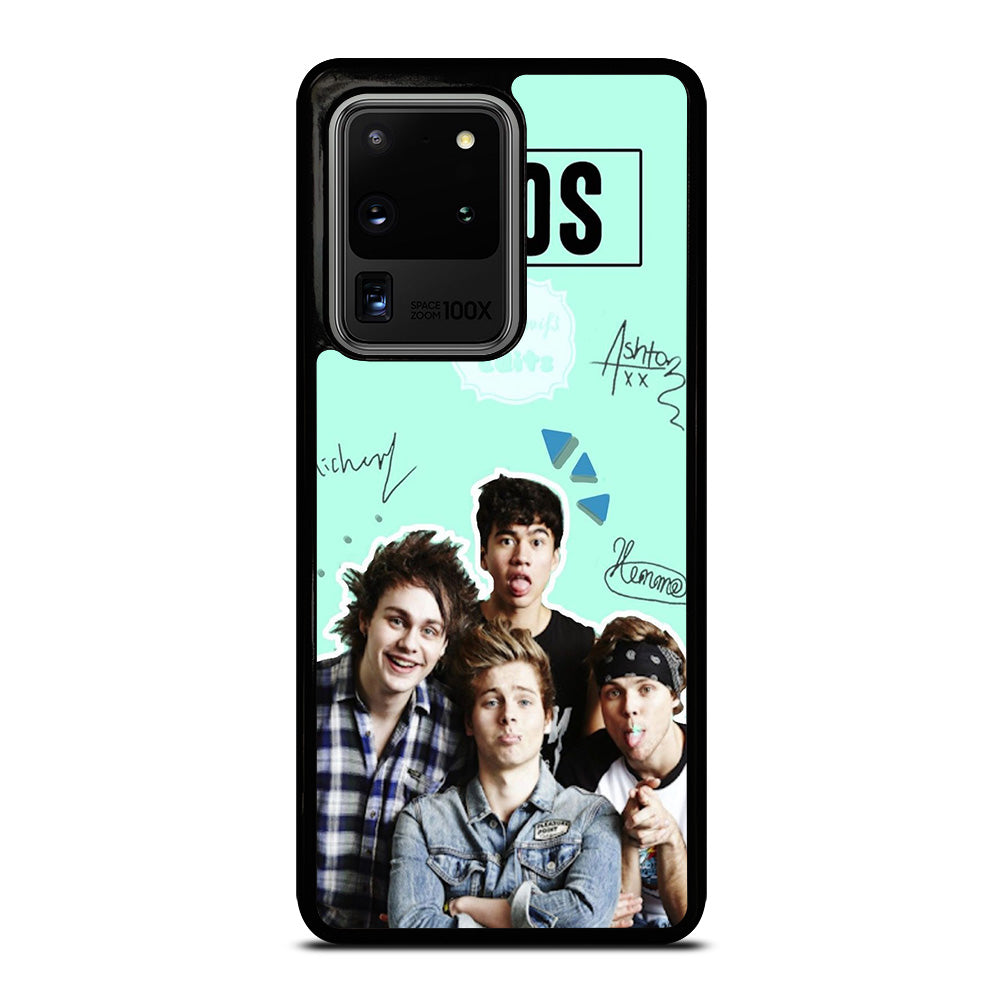GROUP 5 SECONDS OF SUMMER SIGNATURE Samsung Galaxy S20 Ultra Case Cover