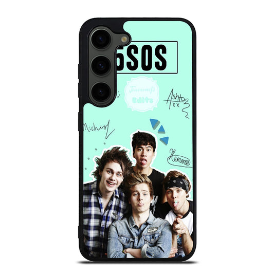 GROUP 5 SECONDS OF SUMMER SIGNATURE Samsung Galaxy S23 Plus Case Cover