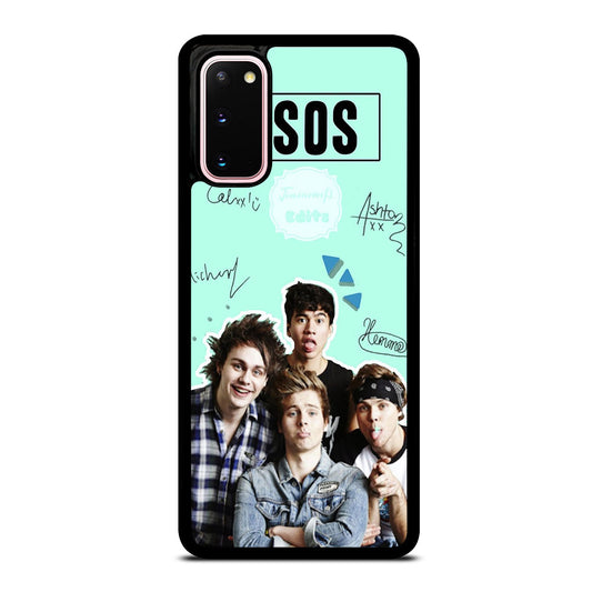 GROUP 5 SECONDS OF SUMMER SIGNATURE Samsung Galaxy S20 Case Cover