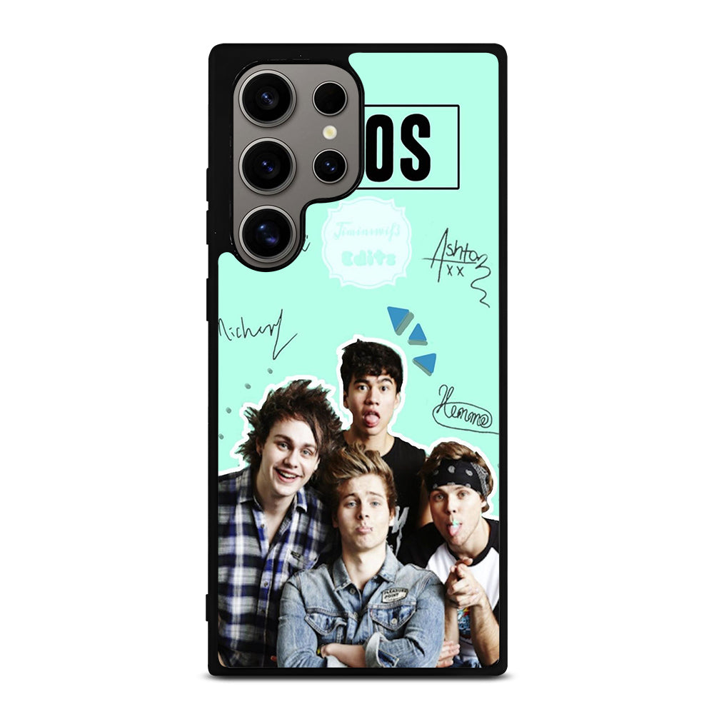 GROUP 5 SECONDS OF SUMMER SIGNATURE Samsung Galaxy S24 Ultra Case Cover