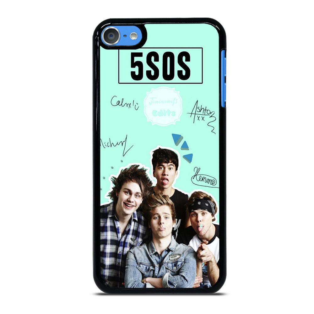 GROUP 5 SECONDS OF SUMMER SIGNATURE iPod Touch 7 Case Cover