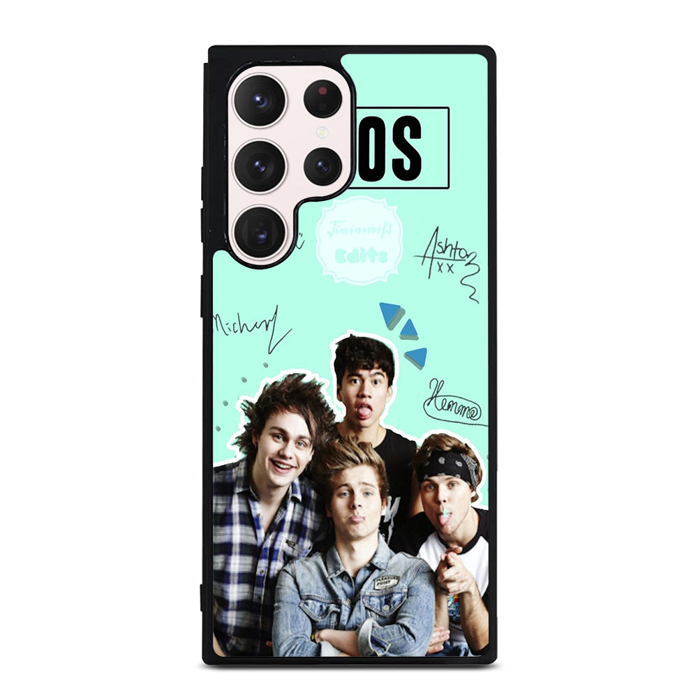 GROUP 5 SECONDS OF SUMMER SIGNATURE Samsung Galaxy S23 Ultra Case Cover