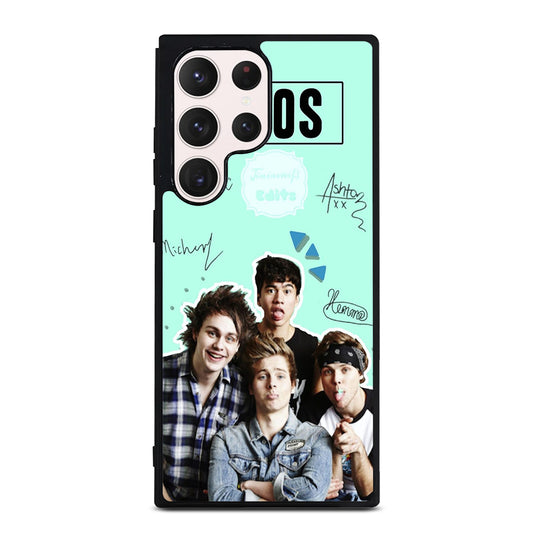 GROUP 5 SECONDS OF SUMMER SIGNATURE Samsung Galaxy S23 Ultra Case Cover