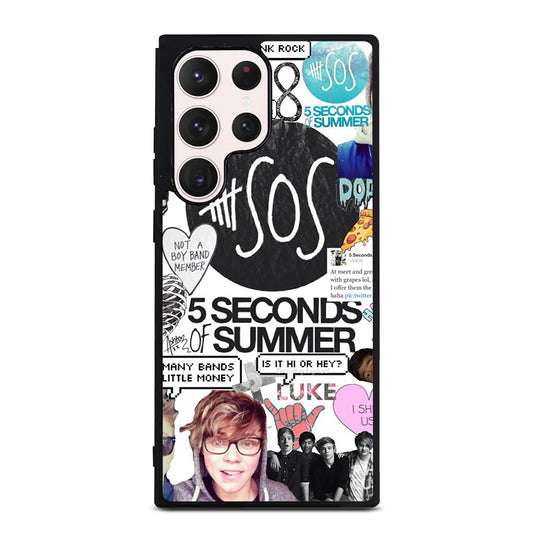 GROUP 5 SECONDS OF SUMMER SOS Samsung Galaxy S23 Ultra Case Cover
