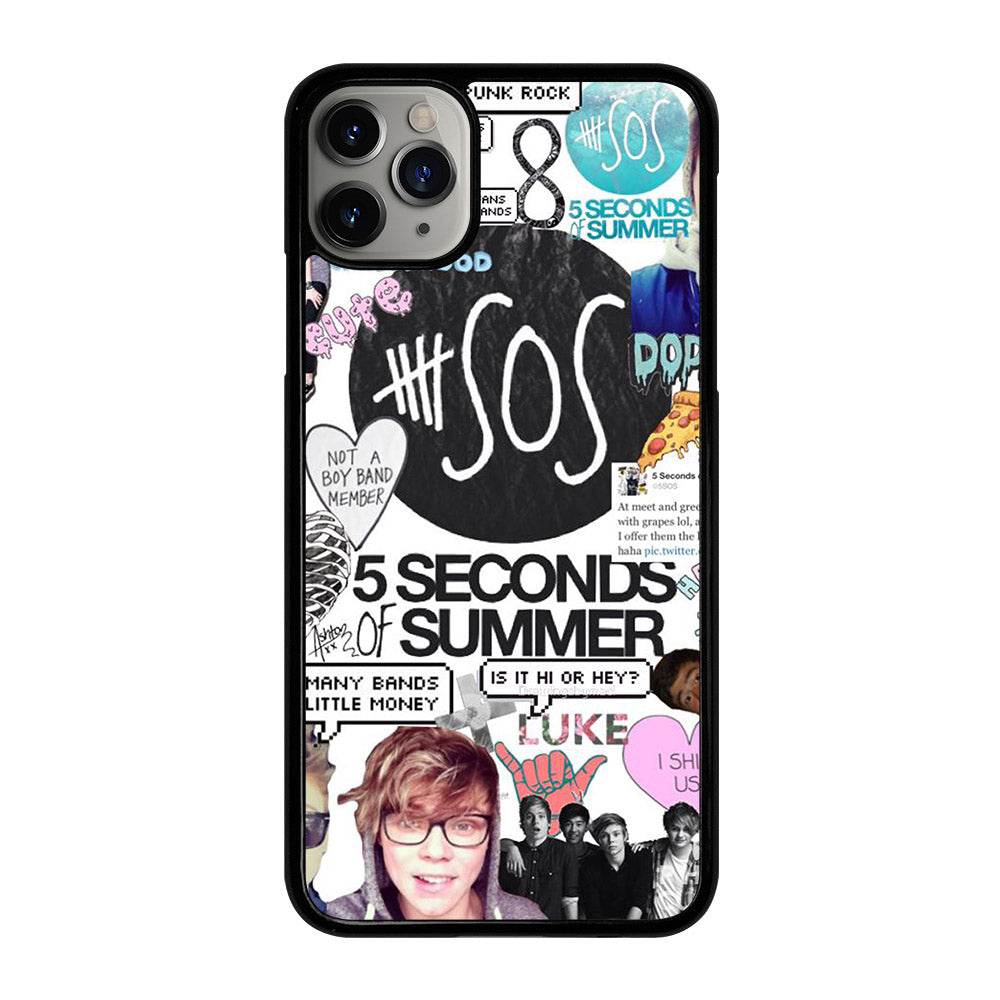 GROUP 5 SECONDS OF SUMMER SOS iPhone 11 Pro Max Case Cover