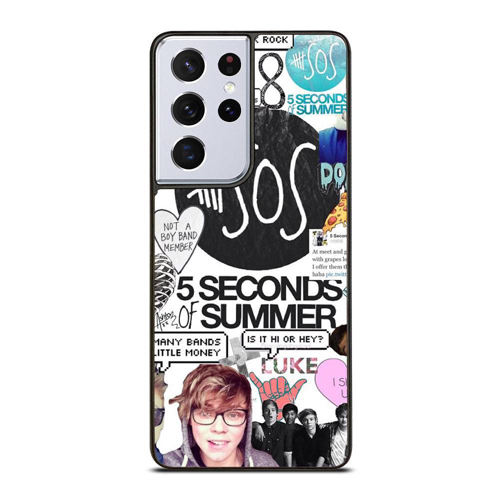 GROUP 5 SECONDS OF SUMMER SOS Samsung Galaxy S21 Ultra Case Cover