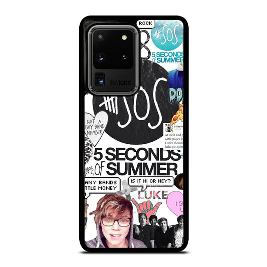 GROUP 5 SECONDS OF SUMMER SOS Samsung Galaxy S20 Ultra Case Cover