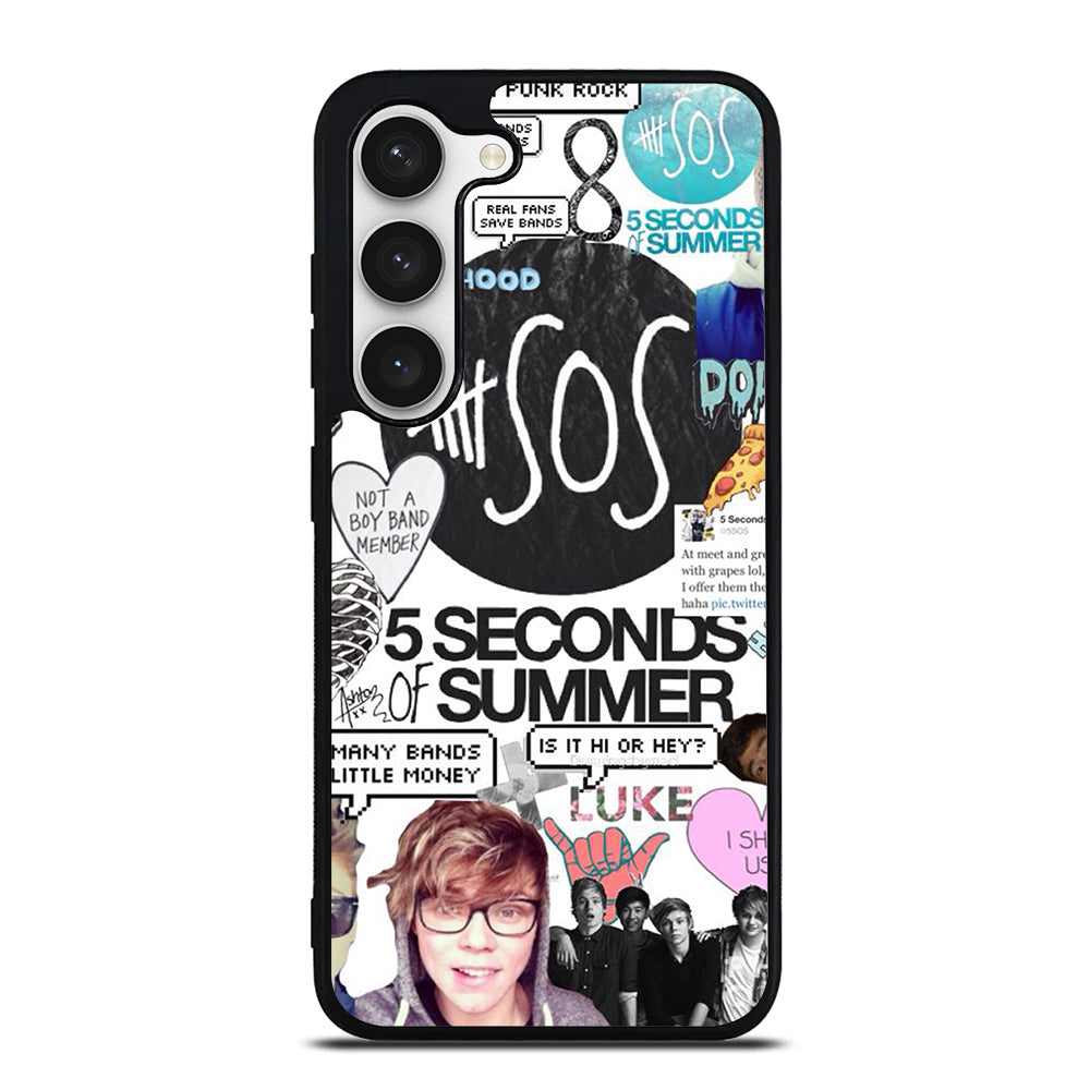 GROUP 5 SECONDS OF SUMMER SOS Samsung Galaxy S23 Case Cover