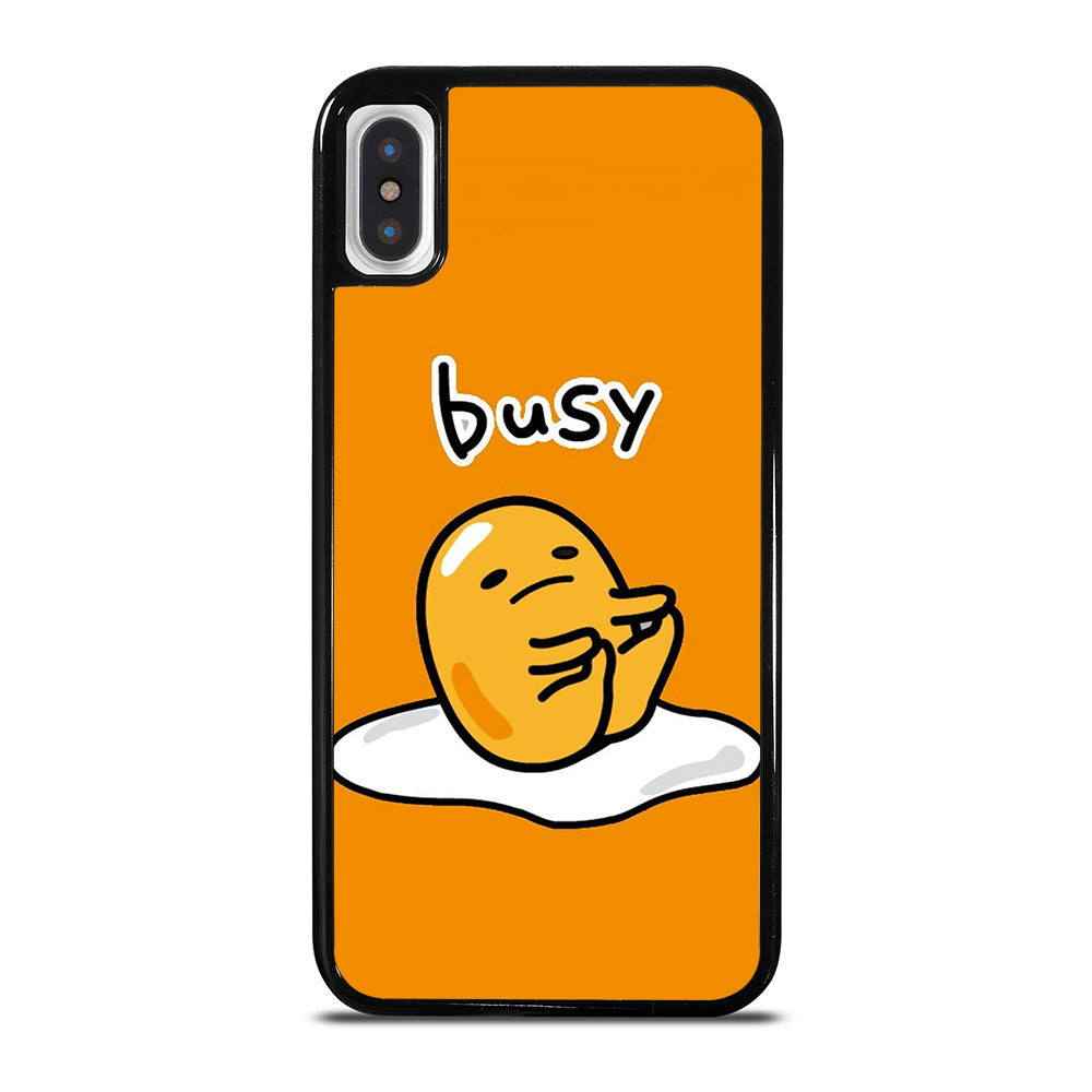 GUDETAMA LAZY EGG BUSY iPhone X / XS Case Cover