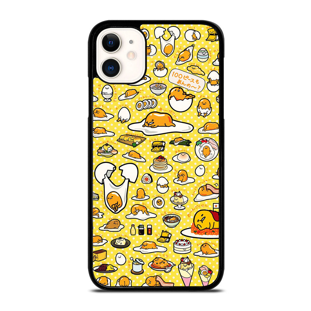 GUDETAMA LAZY EGG COLLAGE ART iPhone 11 Case Cover