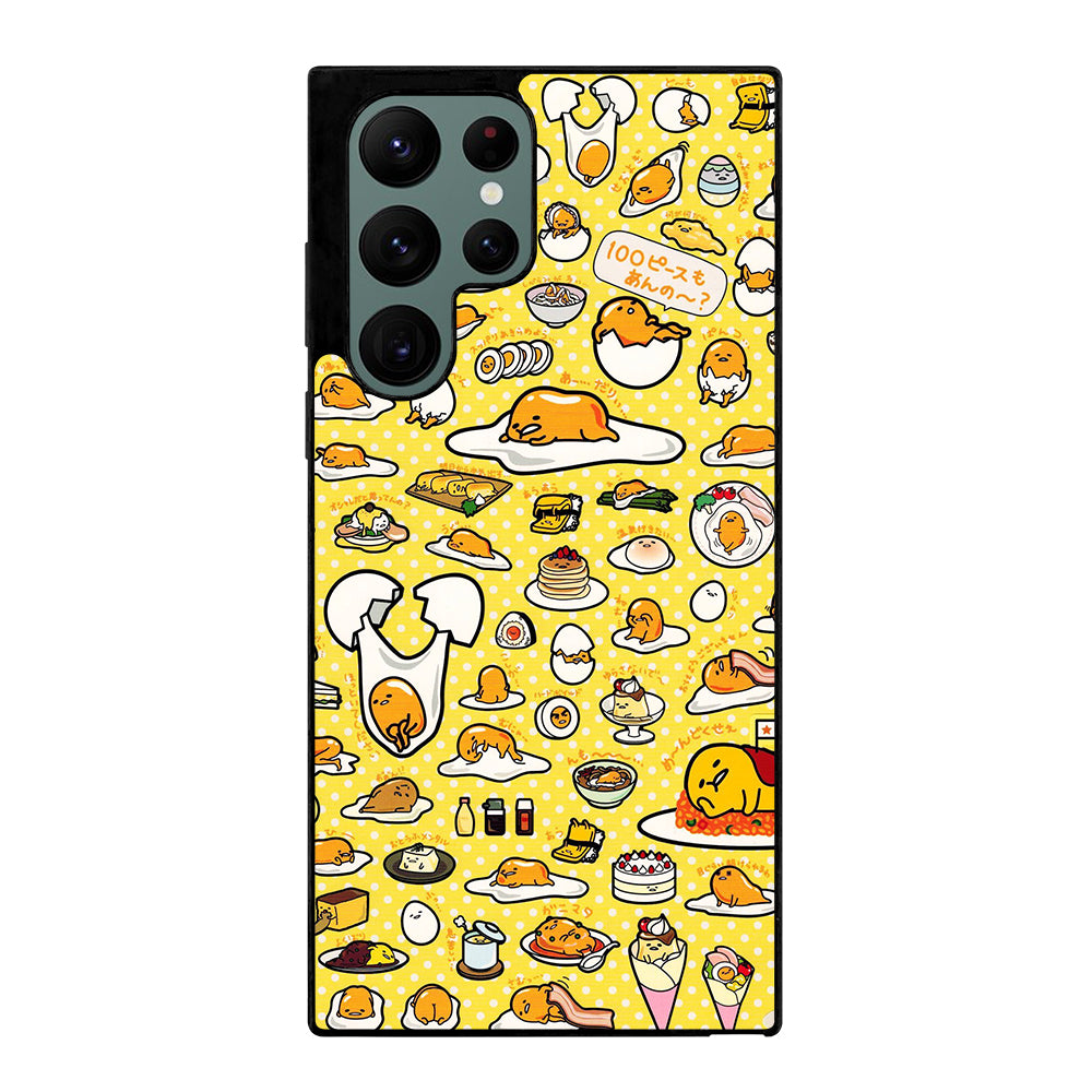 GUDETAMA LAZY EGG COLLAGE ART Samsung Galaxy S22 Ultra Case Cover