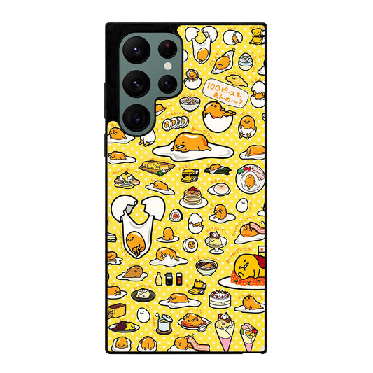 GUDETAMA LAZY EGG COLLAGE ART Samsung Galaxy S22 Ultra Case Cover