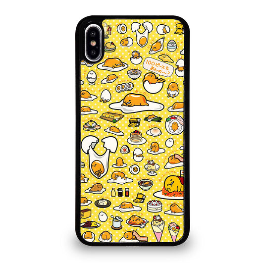 GUDETAMA LAZY EGG COLLAGE ART iPhone XS Max Case Cover