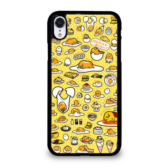 GUDETAMA LAZY EGG COLLAGE ART iPhone XR Case Cover