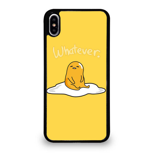 GUDETAMA LAZY EGG WHATEVER iPhone XS Max Case Cover