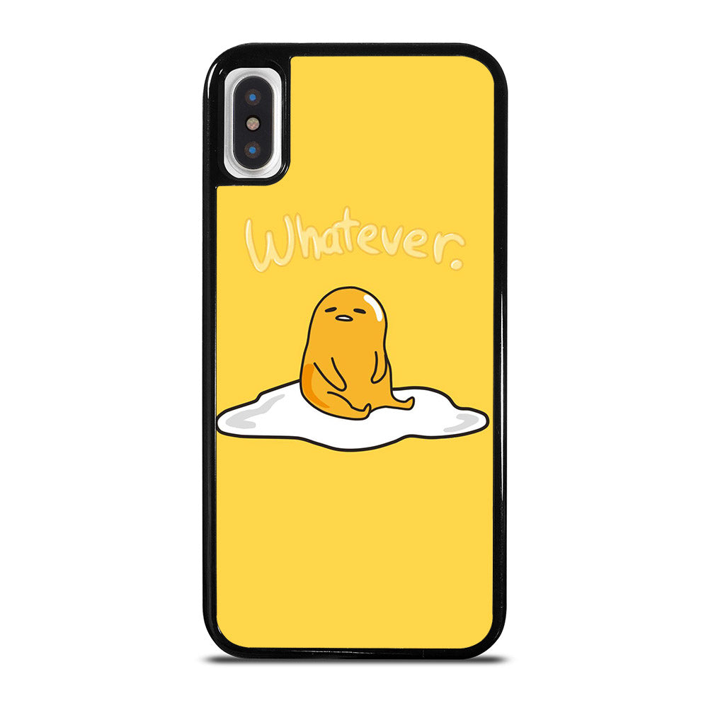 GUDETAMA LAZY EGG WHATEVER iPhone X / XS Case Cover