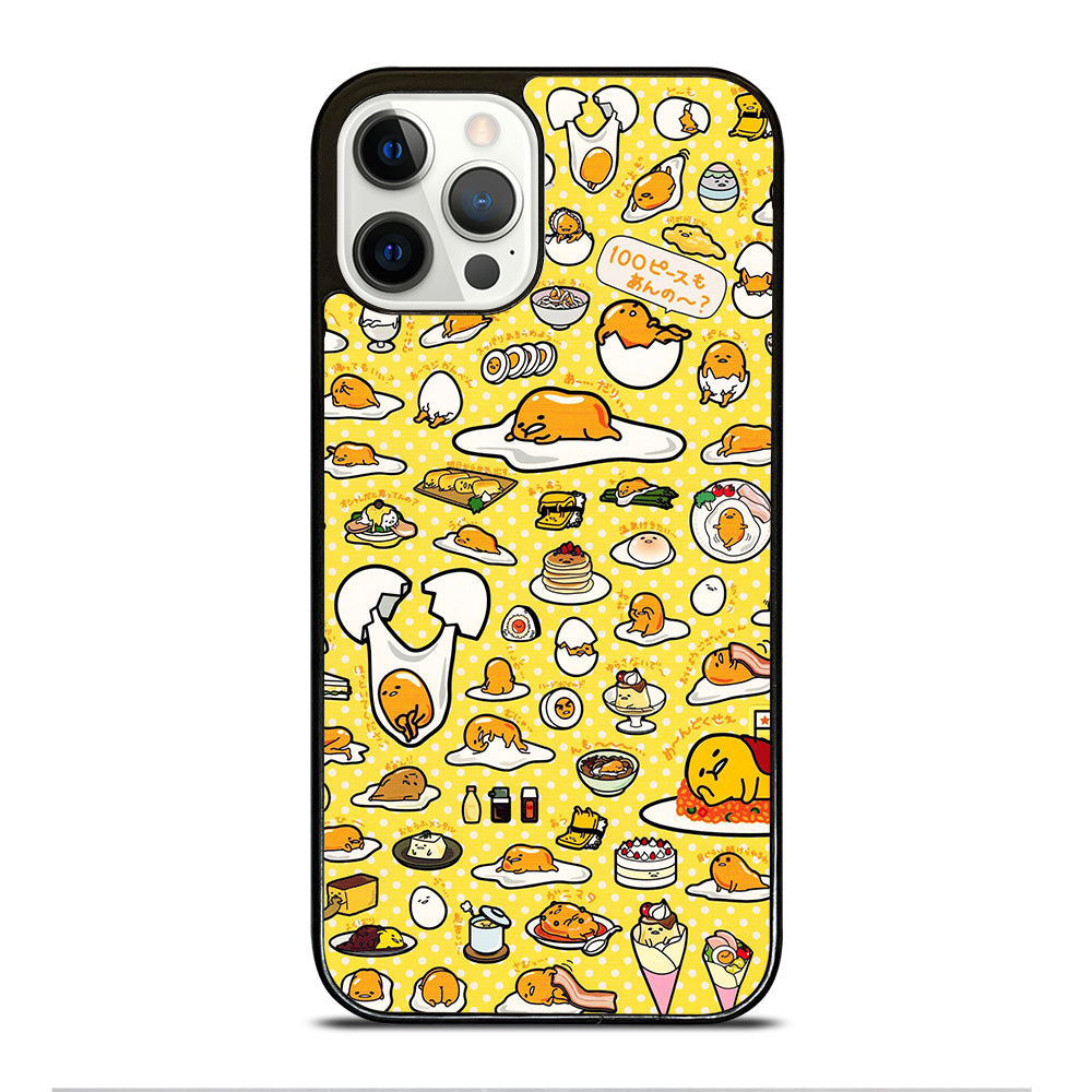 GUDETAMA LAZY EGG COLLAGE ART iPhone 12 Pro Case Cover
