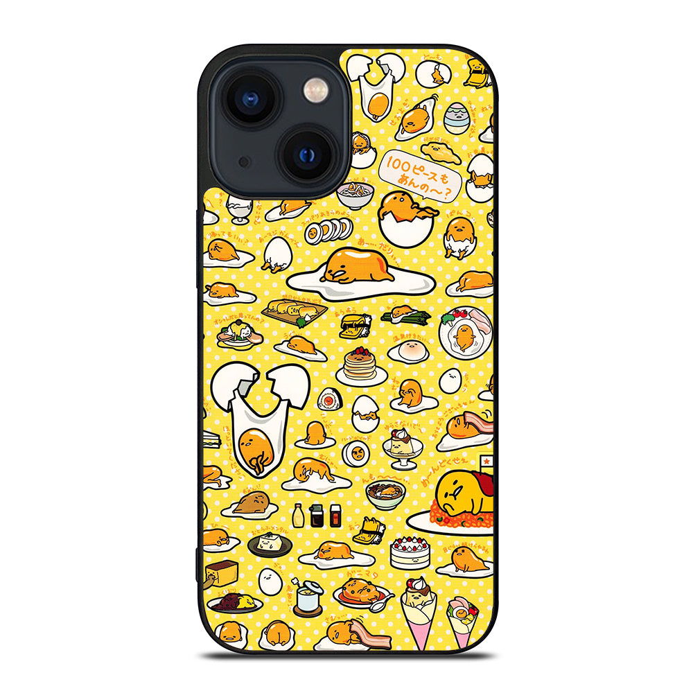GUDETAMA LAZY EGG COLLAGE ART iPhone 14 Plus Case Cover