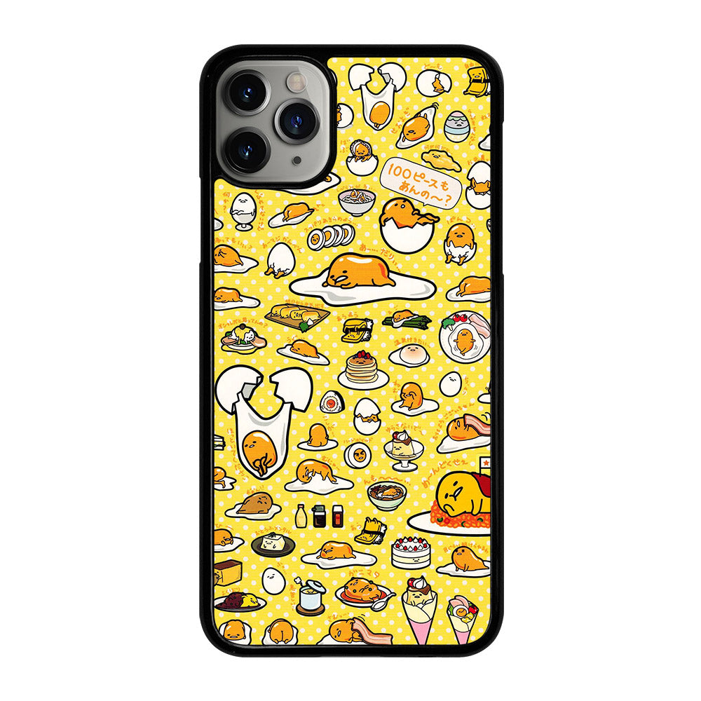 GUDETAMA LAZY EGG COLLAGE ART iPhone 11 Pro Max Case Cover
