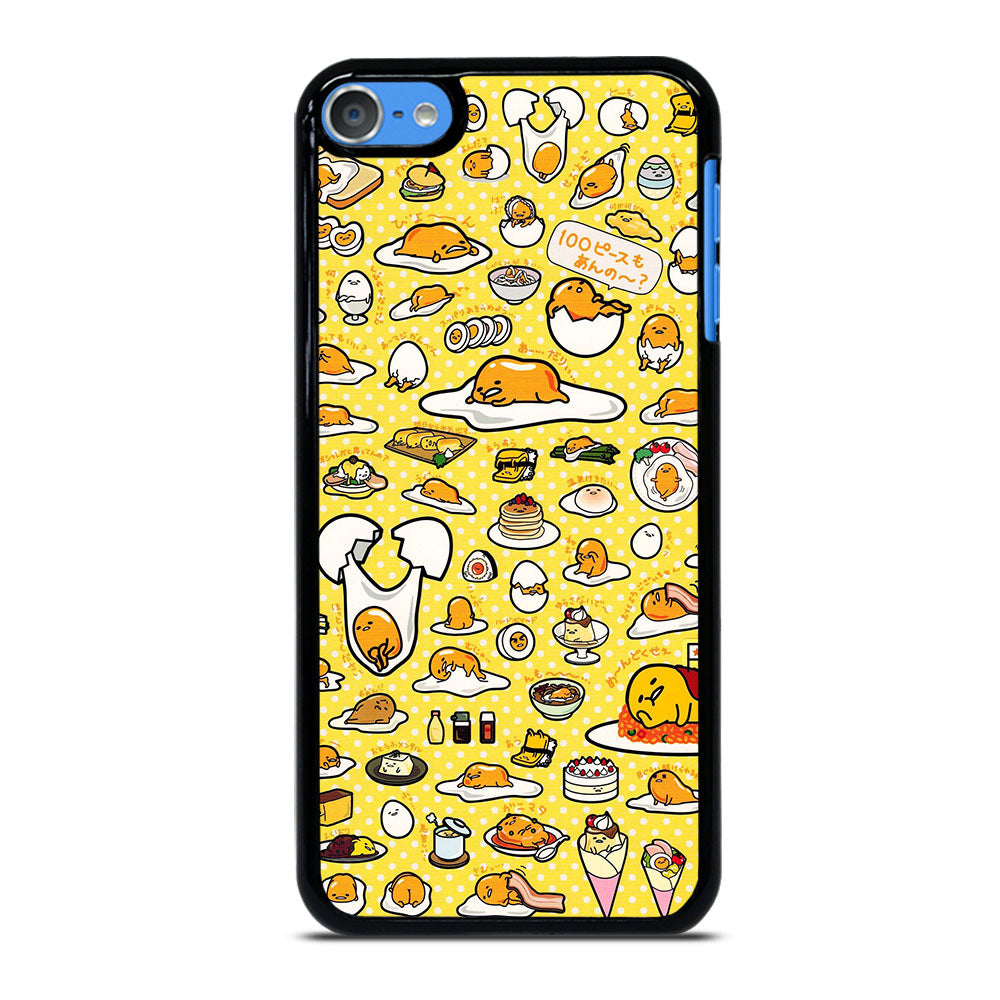 GUDETAMA LAZY EGG COLLAGE ART iPod Touch 7 Case Cover