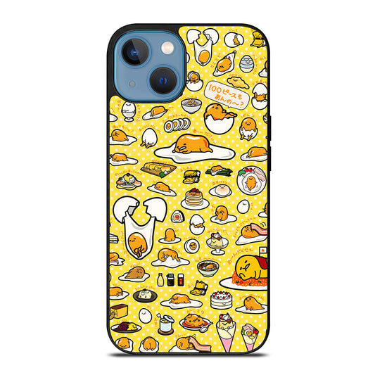 GUDETAMA LAZY EGG COLLAGE ART iPhone 13 Case Cover