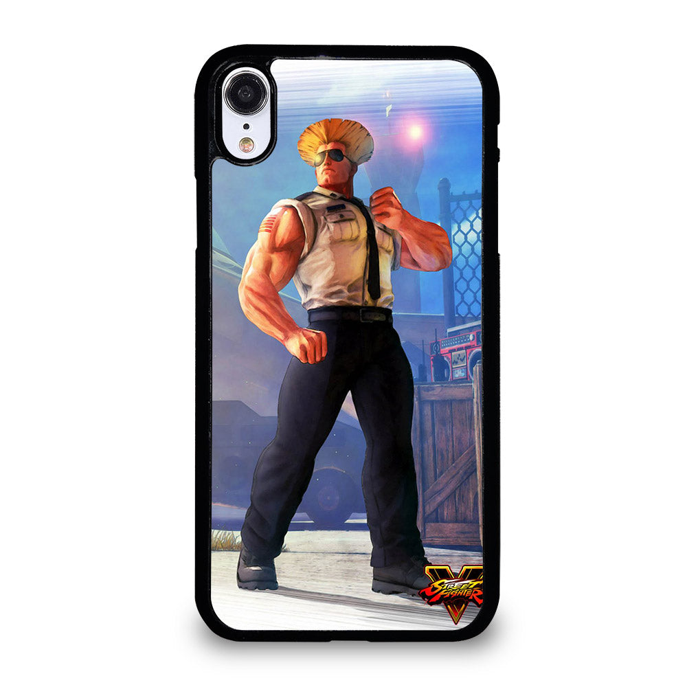 GUILE STREET FIGHTER ART iPhone XR Case Cover