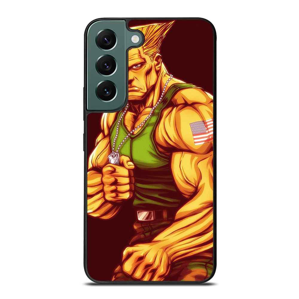 GUILE STREET FIGHTER CARTOON Samsung Galaxy S22 Case Cover