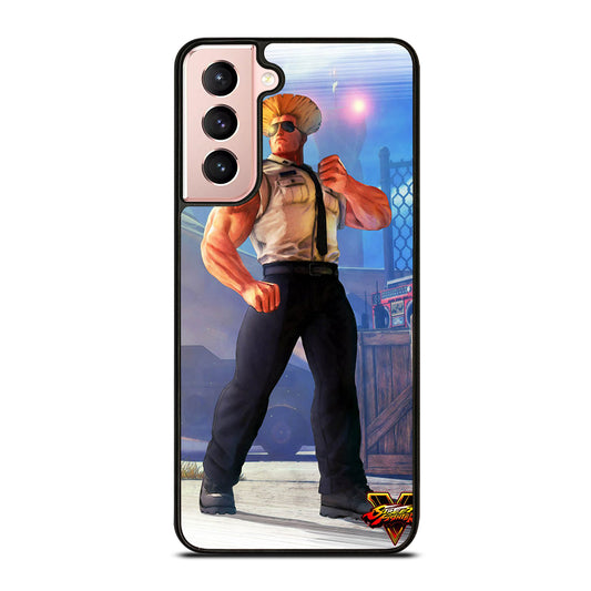 GUILE STREET FIGHTER ART Samsung Galaxy S21 Case Cover