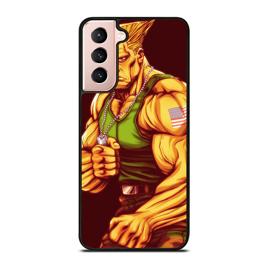 GUILE STREET FIGHTER CARTOON Samsung Galaxy S21 Case Cover