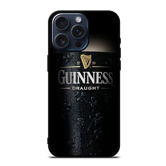 GUINNESS DRAUGHT BEER iPhone 15 Pro Max Case Cover