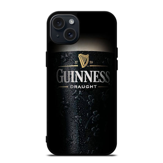 GUINNESS DRAUGHT BEER iPhone 15 Plus Case Cover