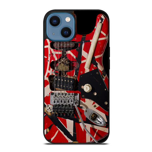 GUITAR EDDIE VAN HALEN 2 iPhone 14 Case Cover