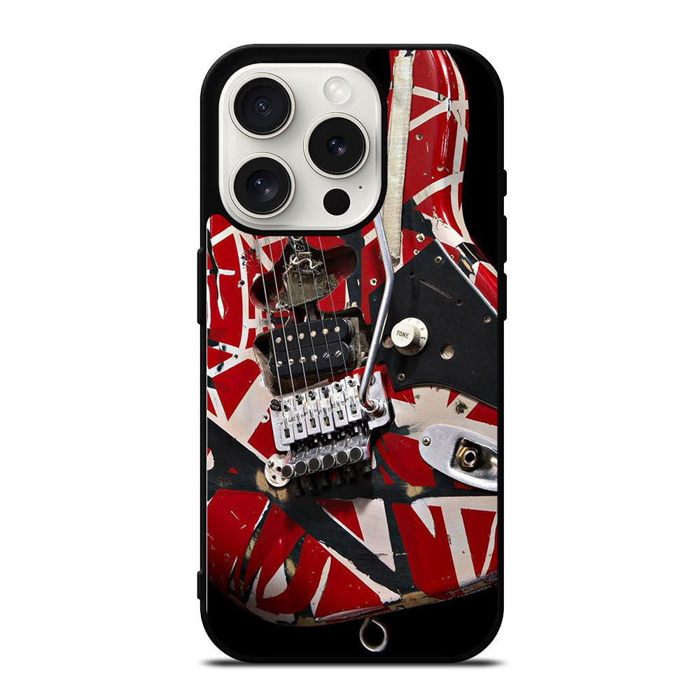 GUITAR EDDIE VAN HALEN iPhone 15 Pro Case Cover