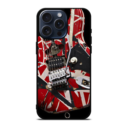 GUITAR EDDIE VAN HALEN iPhone 15 Pro Max Case Cover