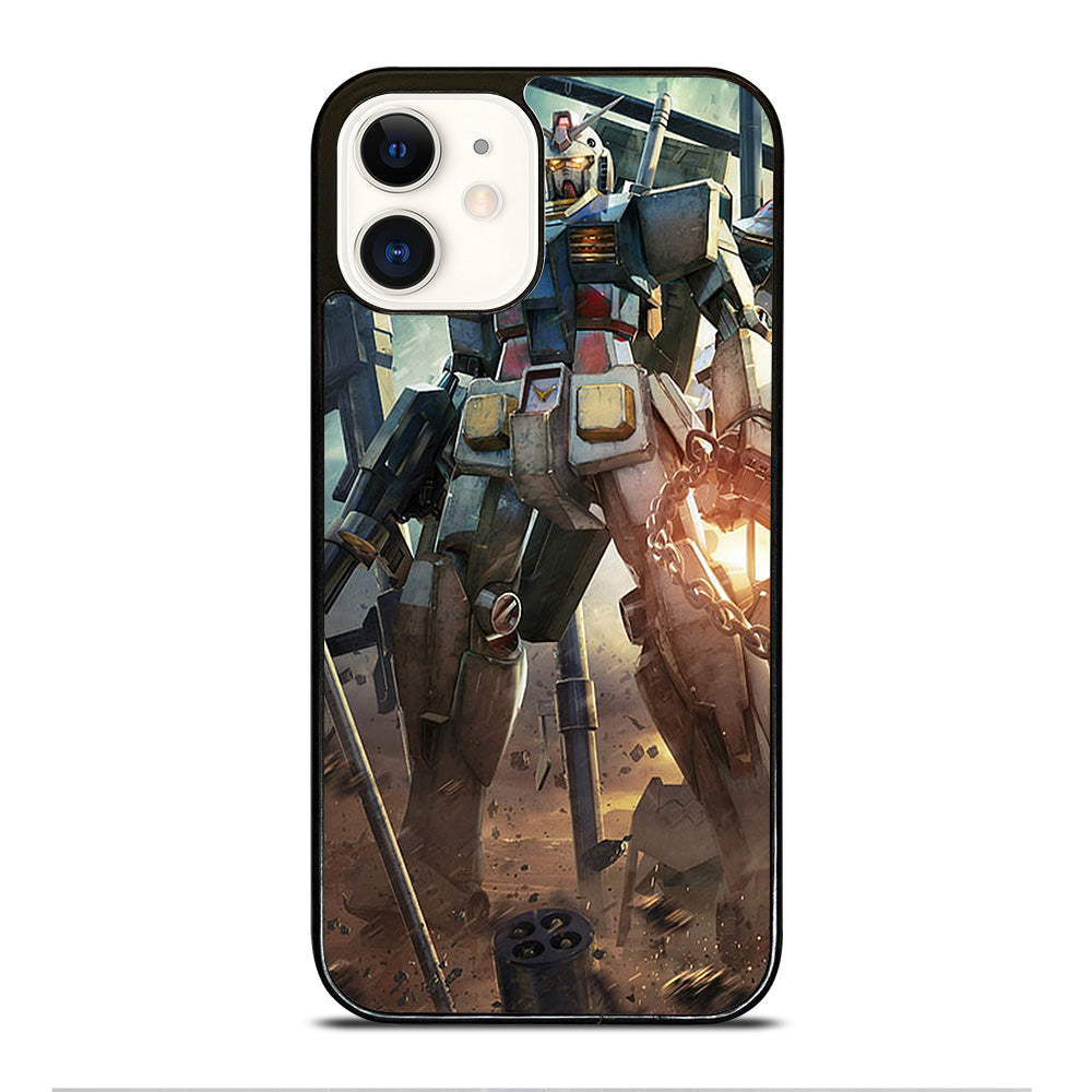 GUNDAM ANIME MOBILE SUIT iPhone 12 Case Cover