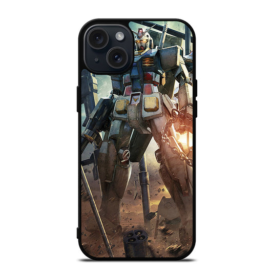 GUNDAM ANIME MOBILE SUIT iPhone 15 Plus Case Cover