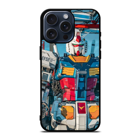 GUNDAM MOBILE SUIT ART iPhone 15 Pro Max Case Cover