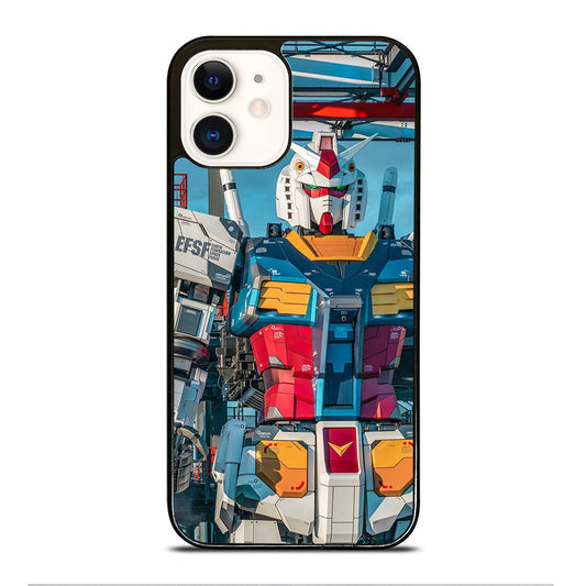 GUNDAM MOBILE SUIT ART iPhone 12 Case Cover