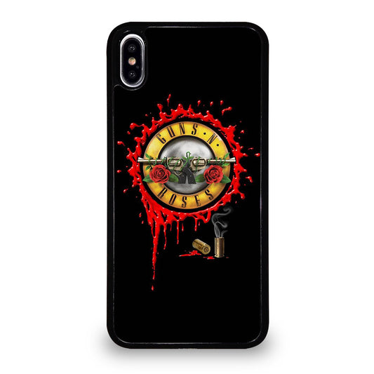 GUNS N ROSES BLACK LOGO iPhone XS Max Case Cover