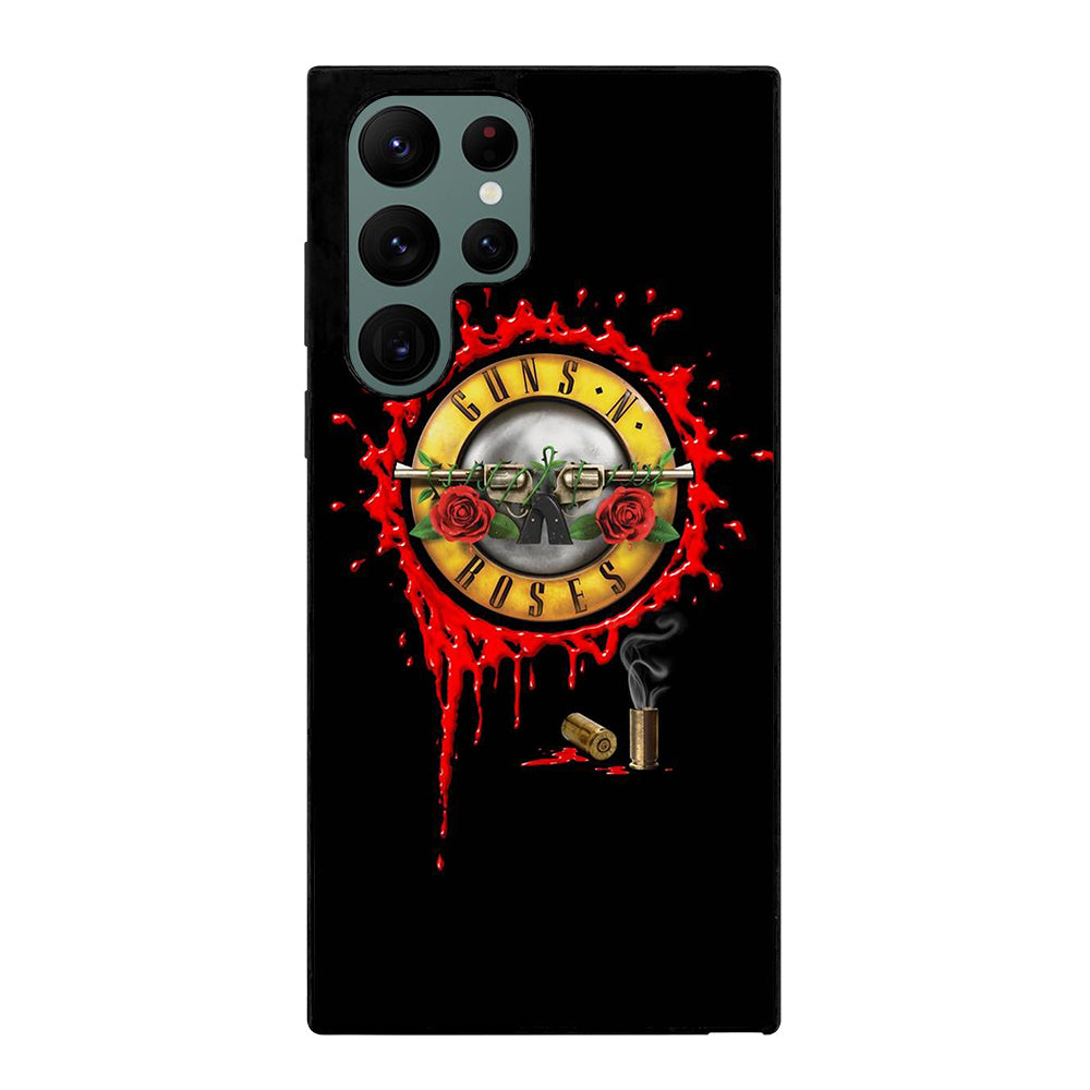GUNS N ROSES BLACK LOGO Samsung Galaxy S22 Ultra Case Cover
