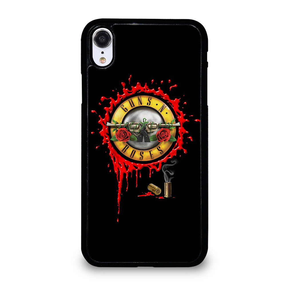 GUNS N ROSES BLACK LOGO iPhone XR Case Cover