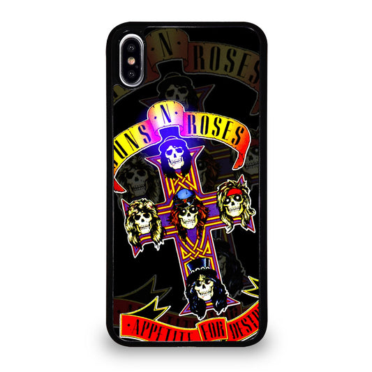 GUNS N ROSES GNR BAND iPhone XS Max Case Cover