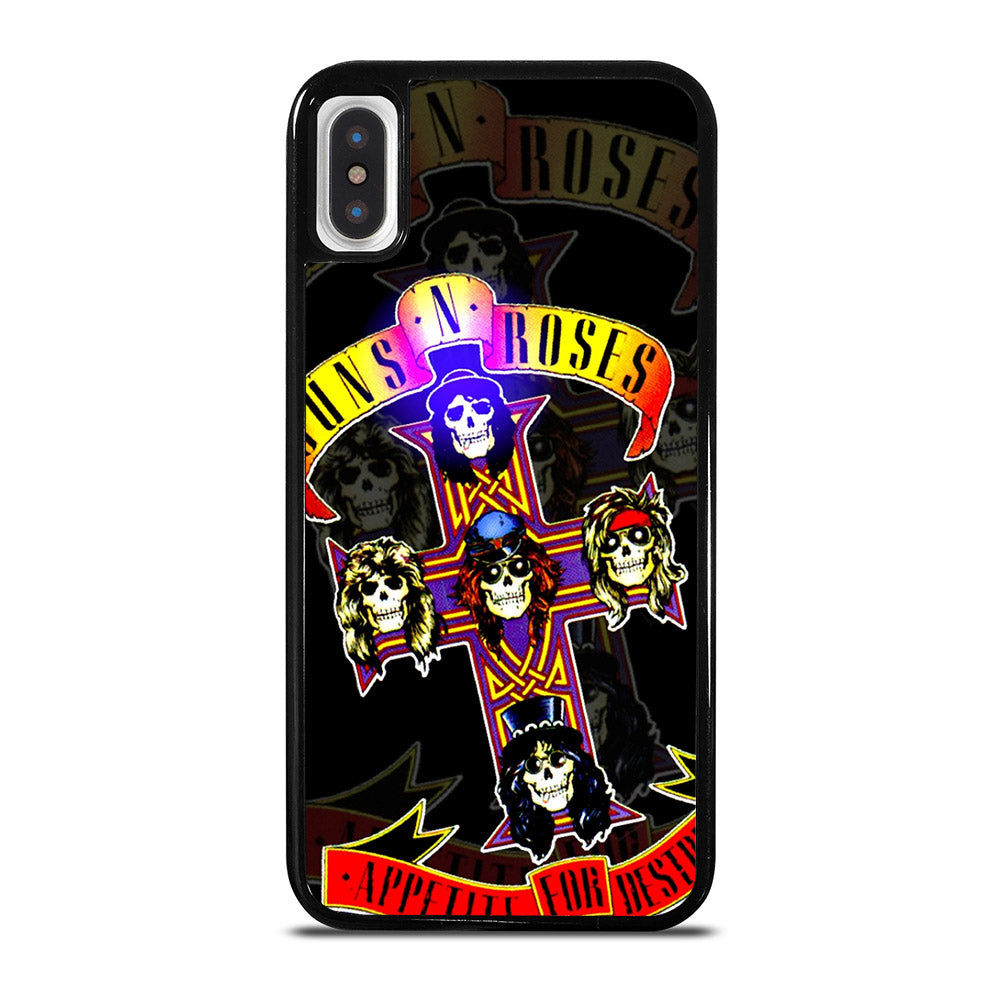 GUNS N ROSES GNR BAND iPhone X / XS Case Cover