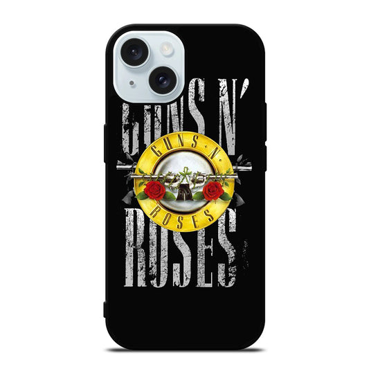 GUNS N ROSES BAND LOGO iPhone 15 Case Cover