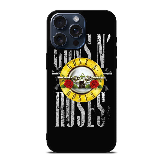 GUNS N ROSES BAND LOGO iPhone 15 Pro Max Case Cover