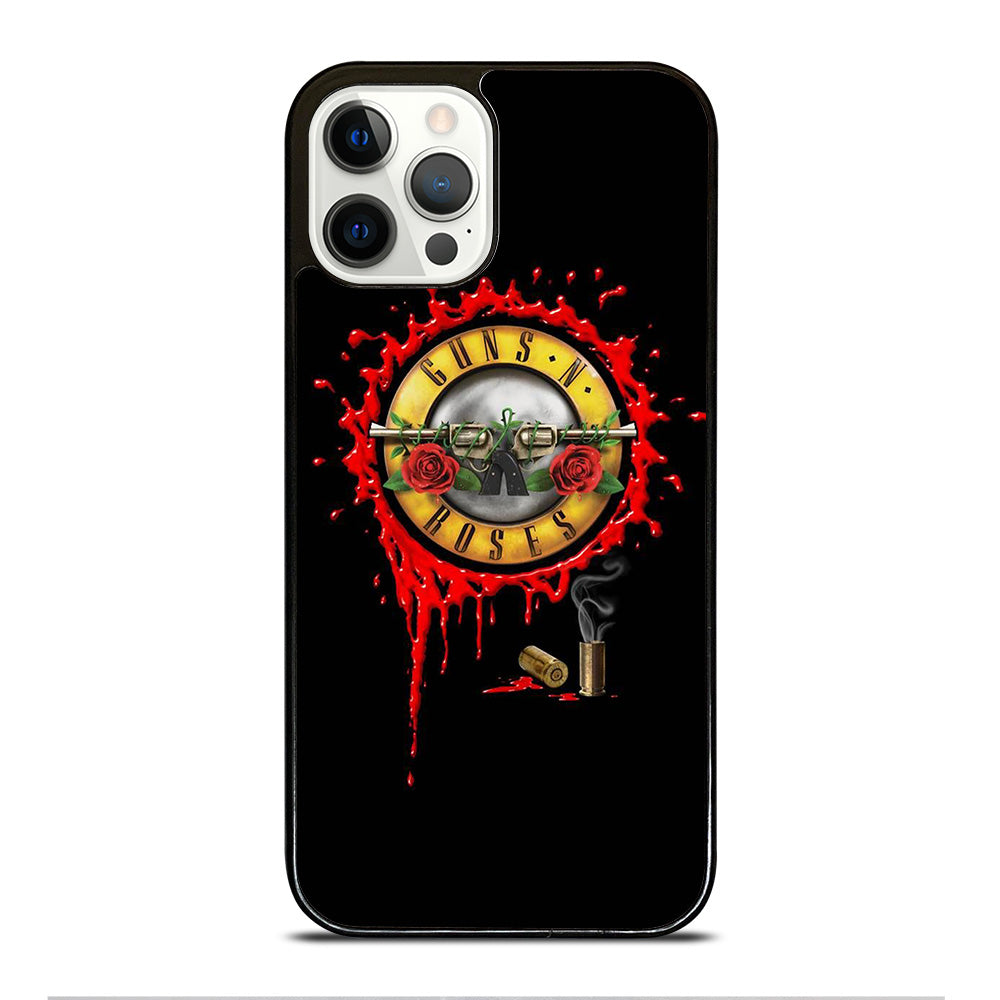 GUNS N ROSES BLACK LOGO iPhone 12 Pro Case Cover